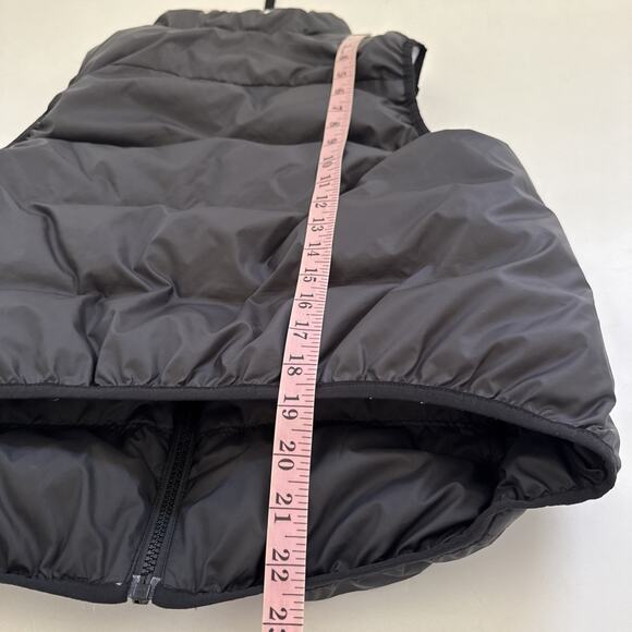 NIKE REVERSIBLE‎ Duck Down Puffer Vest Womens Medium Retro Y2K Athleisure - Picture 6 of 11